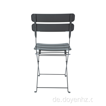 Outdoor-Metall-Klappstuhl mit gestreckter Latte (3Seat &amp; 2Back)